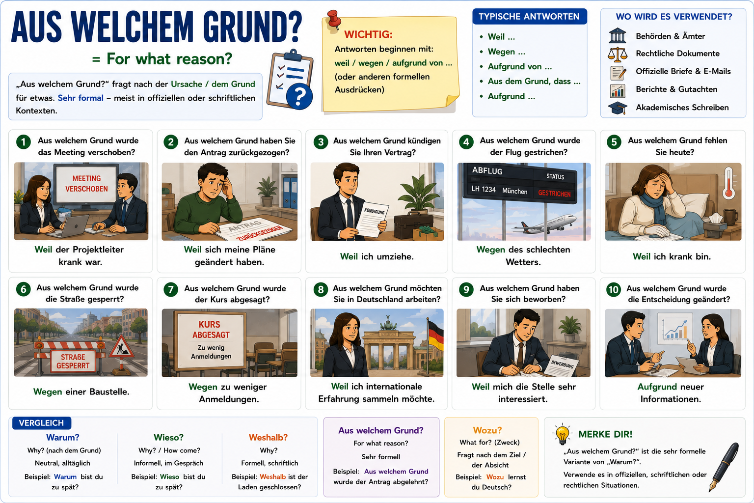 Aus welchem Grund