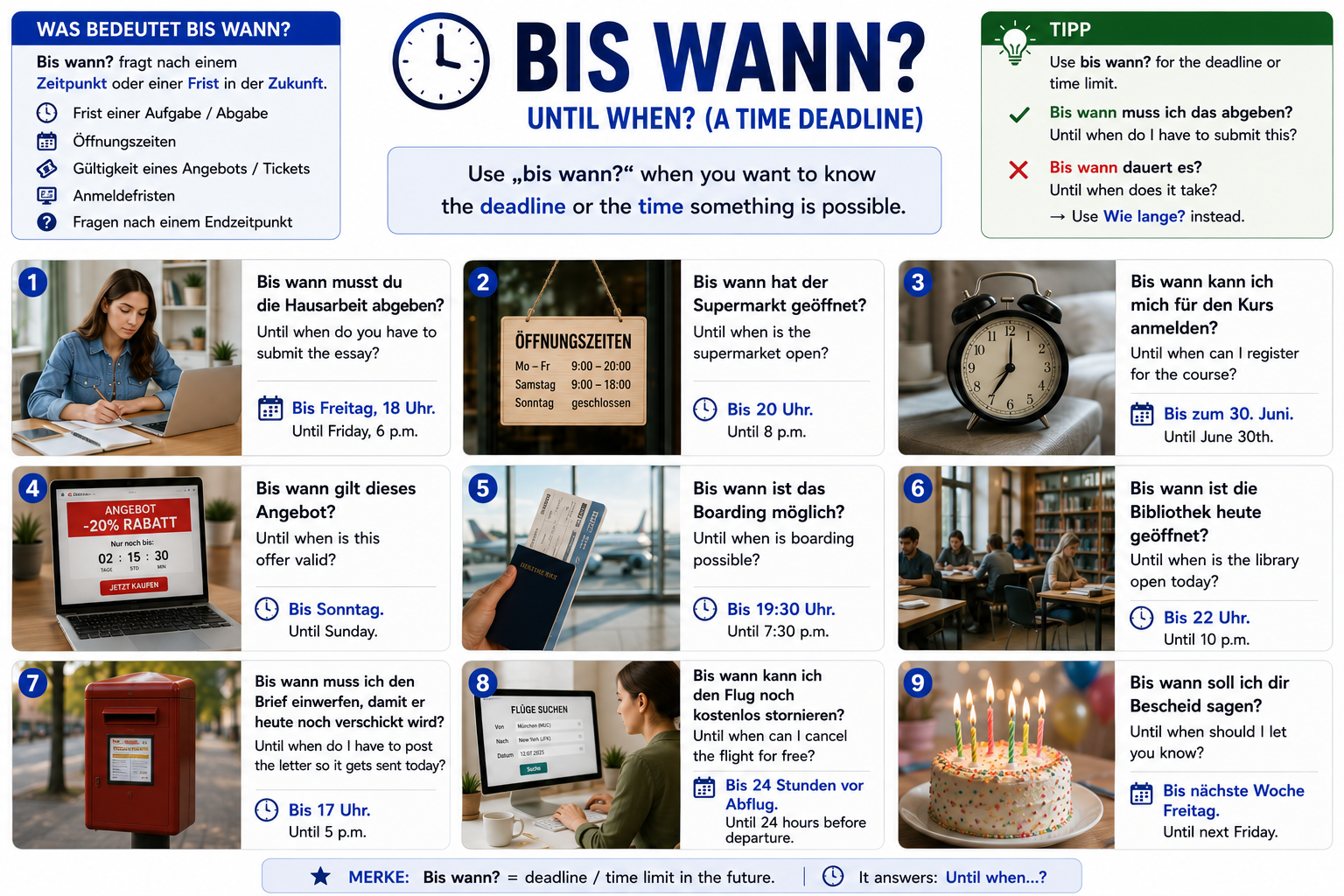 Bis wann