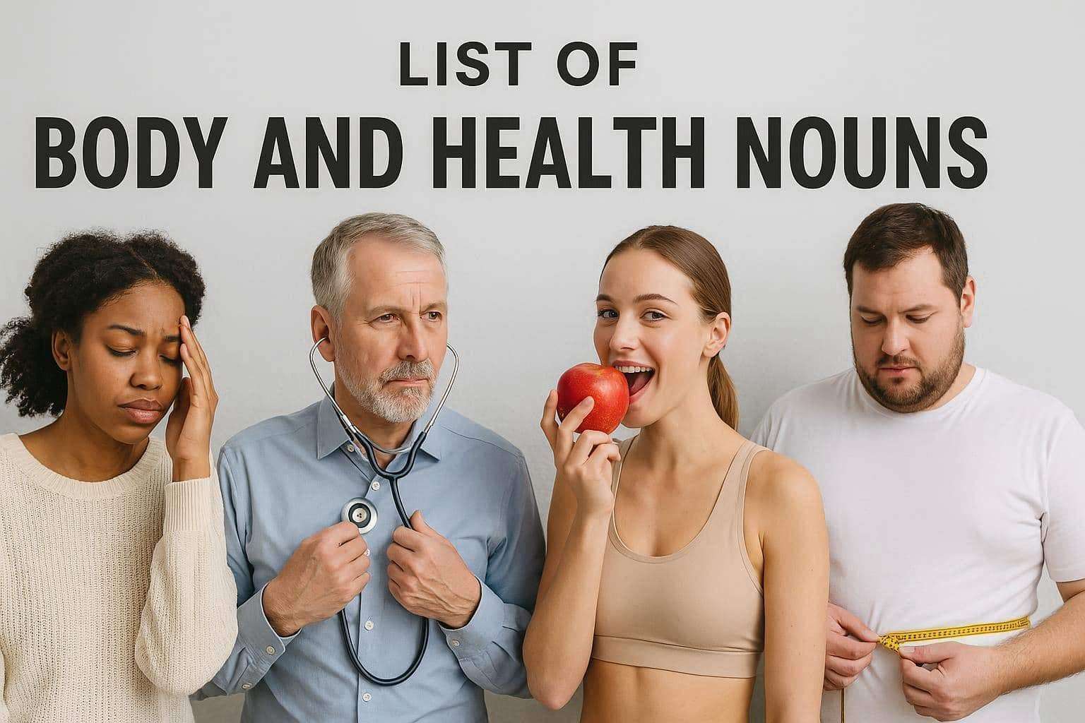 Cover Image for Gesundheit & Medizin 🏥 – Nouns List 📚