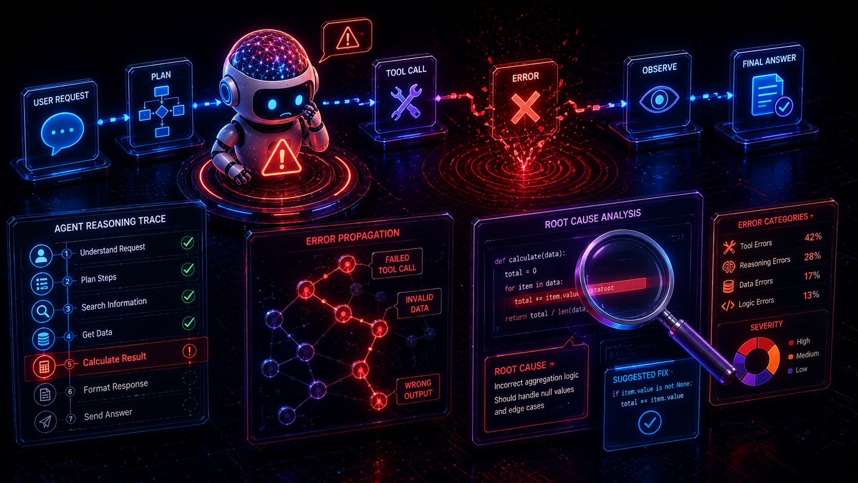Cover Image for Error Analysis in Agentic AI