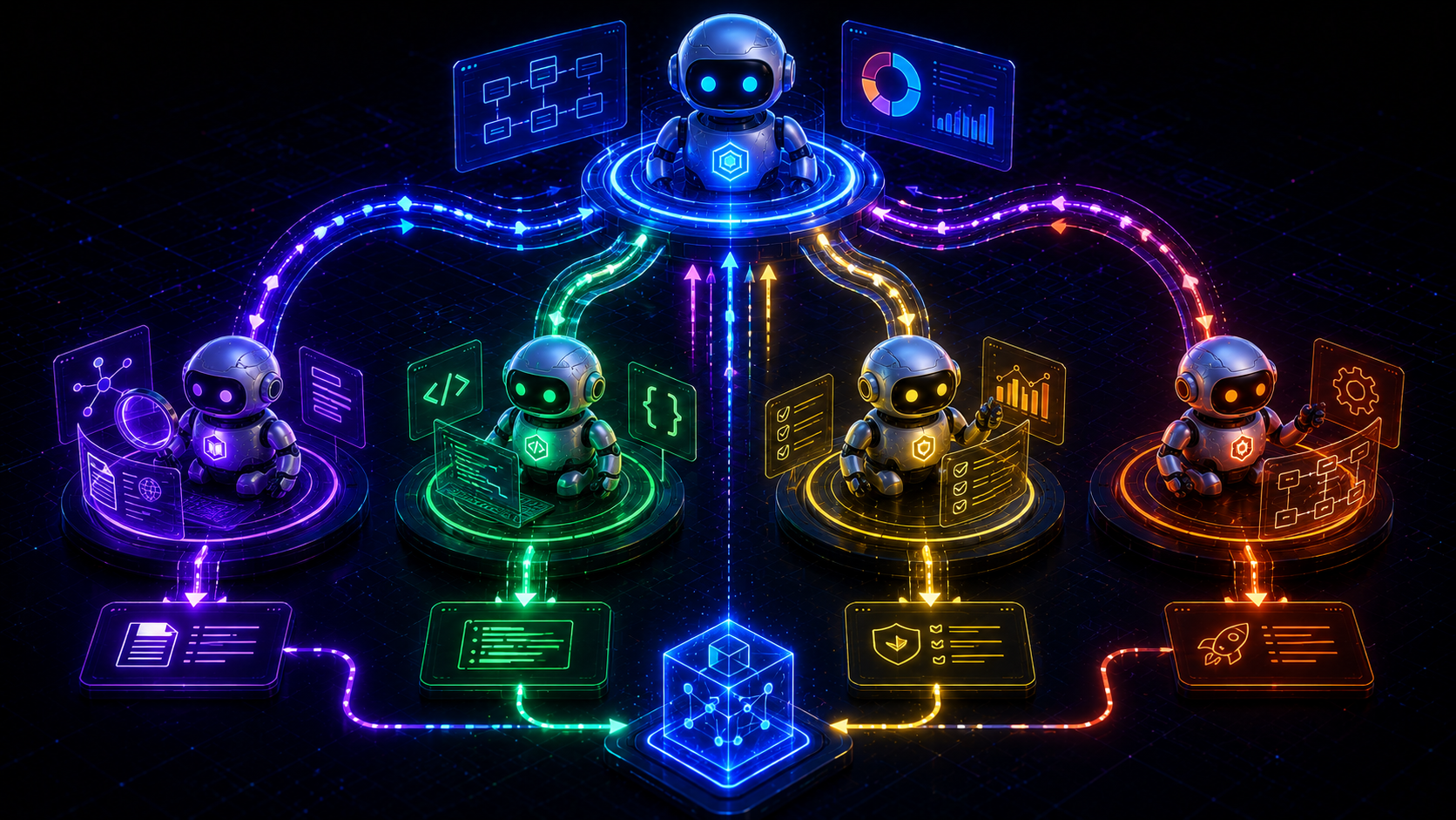 Cover Image for Multi-Agent Systems in Agentic AI