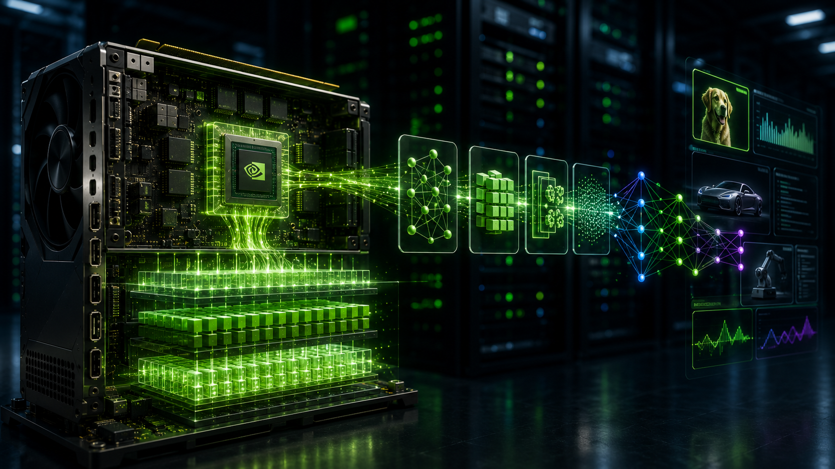 Cover Image for NCCL and Distributed GPU Communication: CUDA, AllReduce, Multi-GPU and AI Cluster Networking