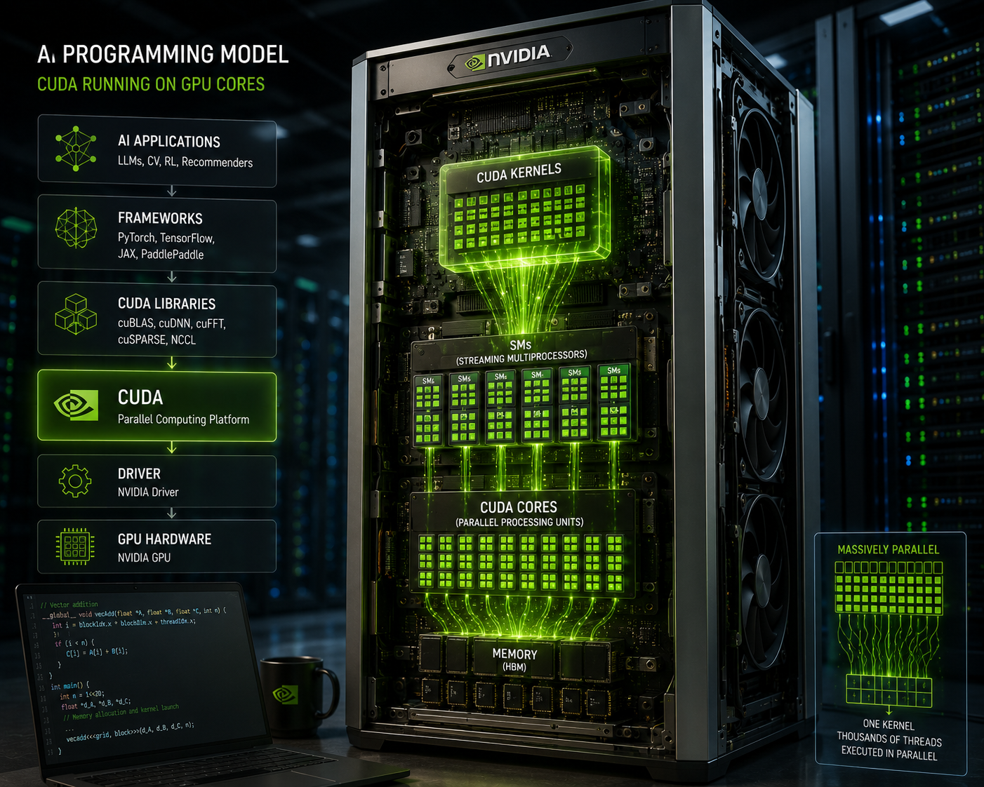 Cover Image for Pinned Memory (Page-Locked Memory) in CUDA and GPU Computing