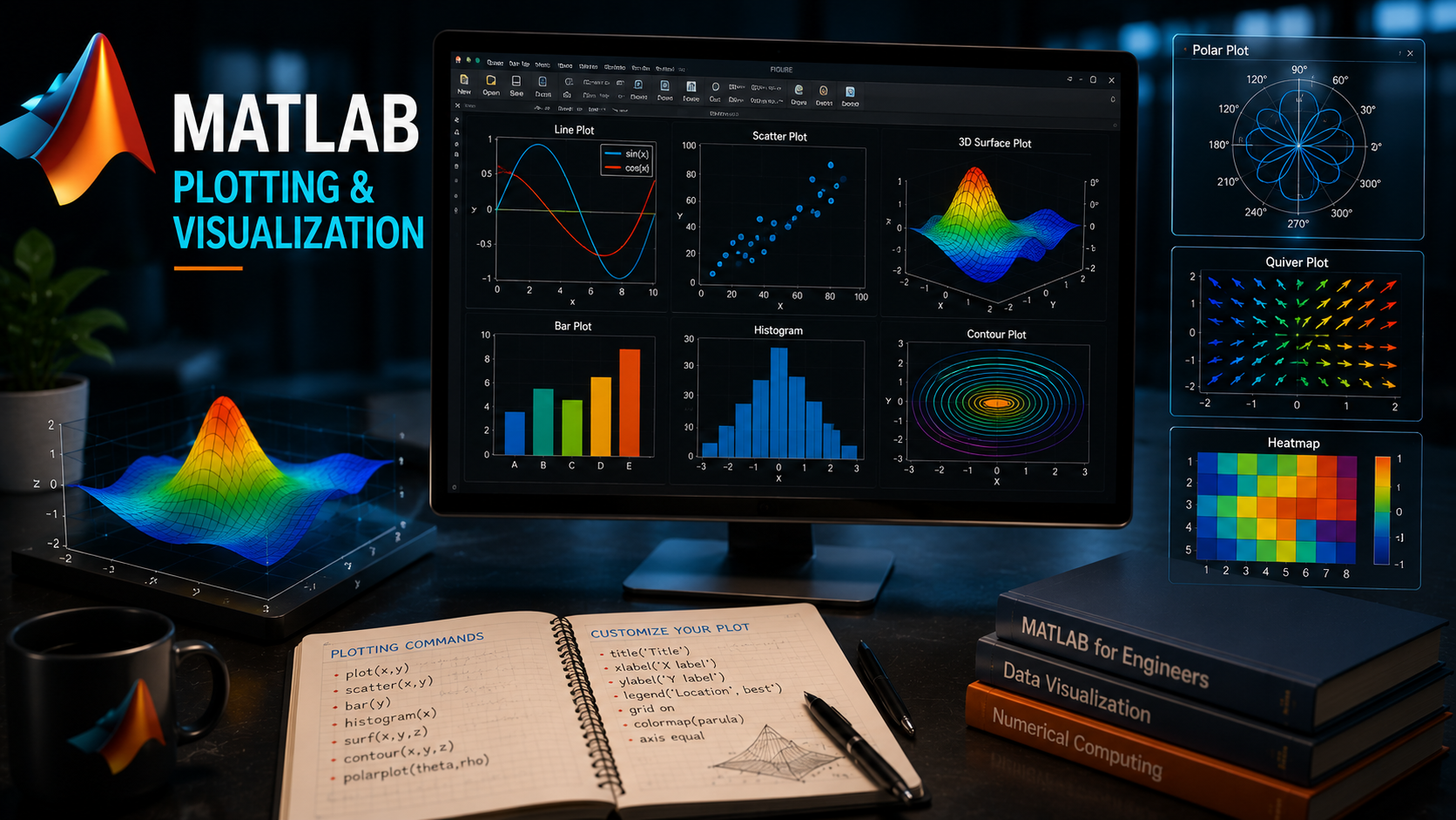 Cover Image for MATLAB Plotting & Visualization