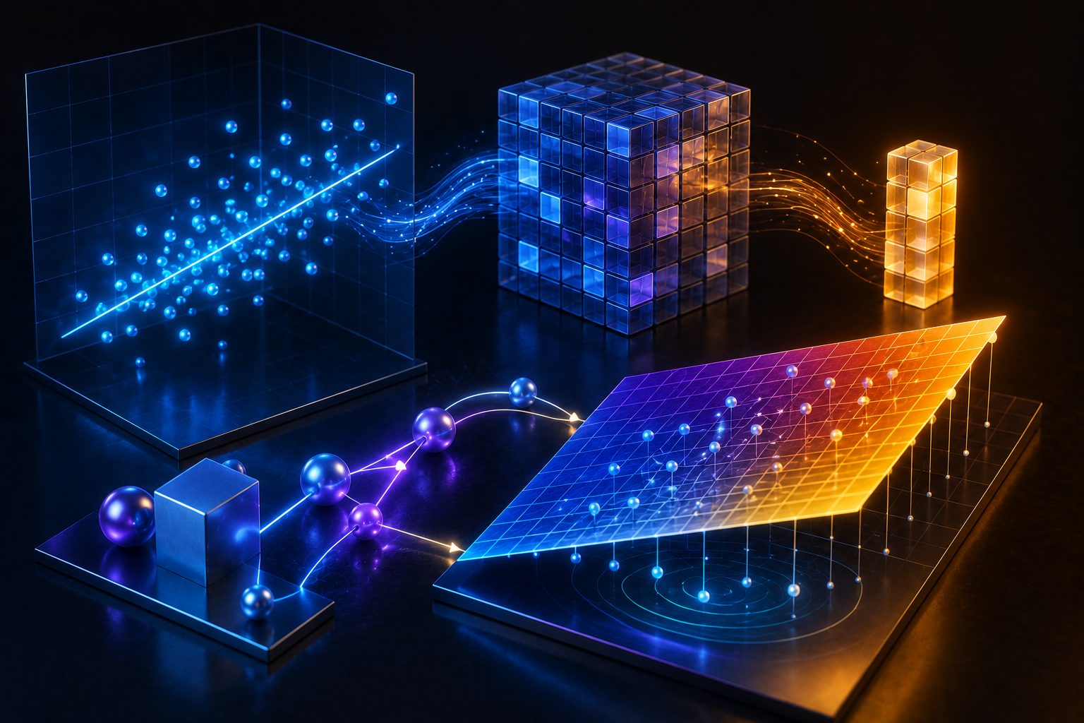 Cover Image for Normal Equation in Linear Regression: Formula, Intuition, and Comparison with Gradient Descent