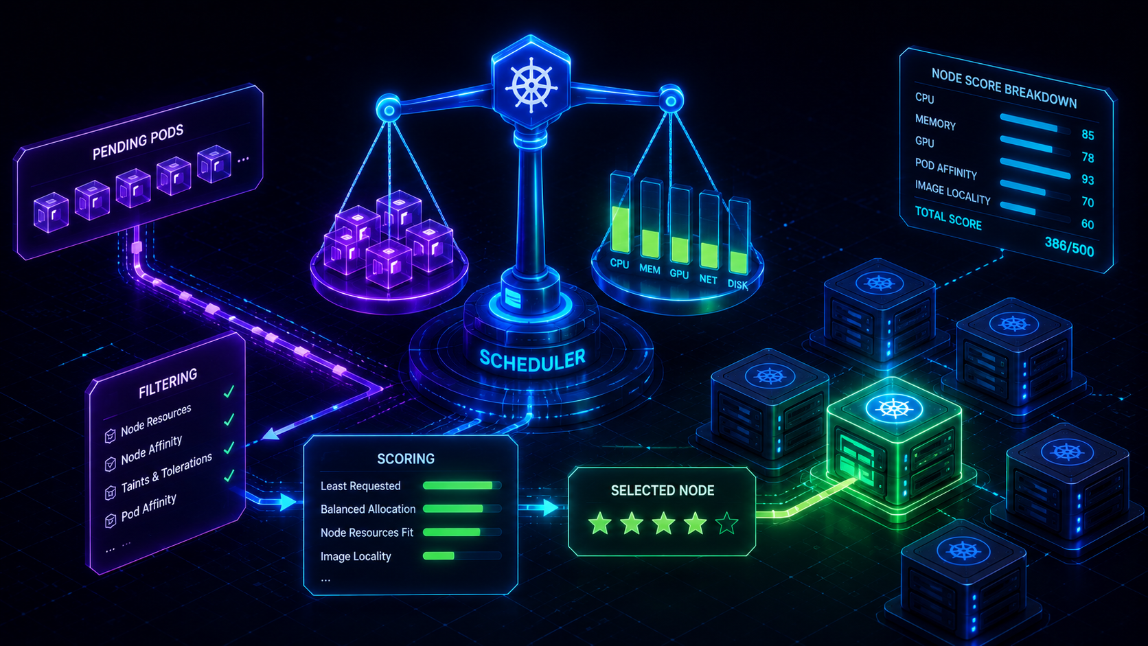 Cover Image for Kubernetes Scheduler Internals