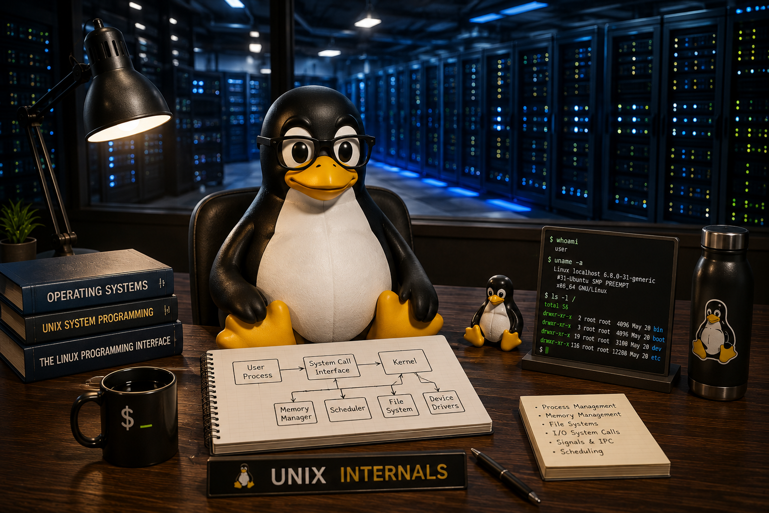 Cover Image for Unix Internals: Processes, File Descriptors, and Syscalls