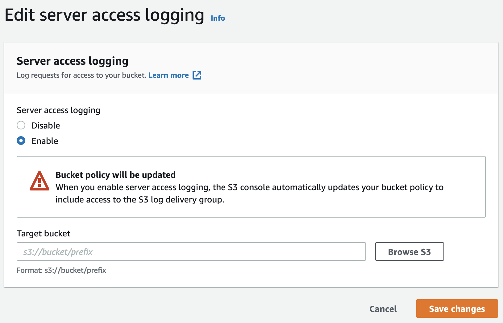 S3 Access Logs