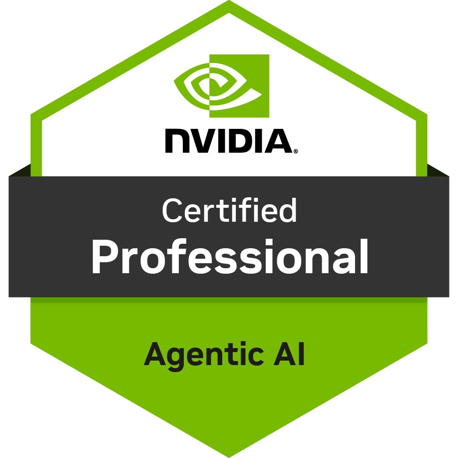 NVIDIA Certified Professional: Agentic AI certificate