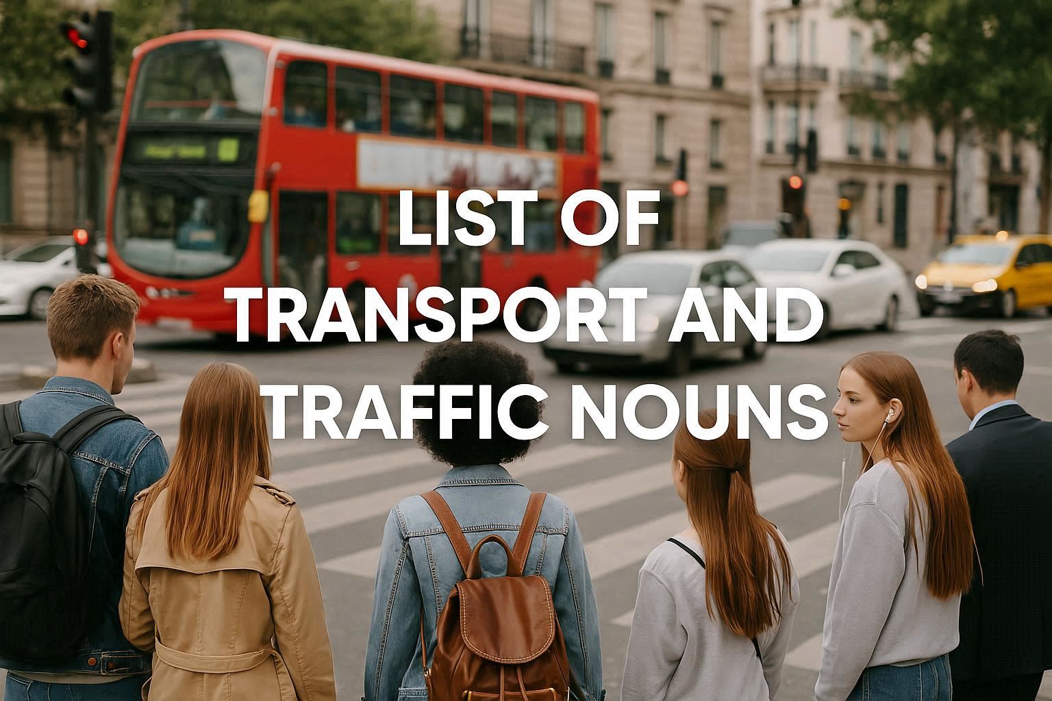 Cover Image for Transport & Verkehr 🚗🚌 – German Nouns (Substantive) 📚