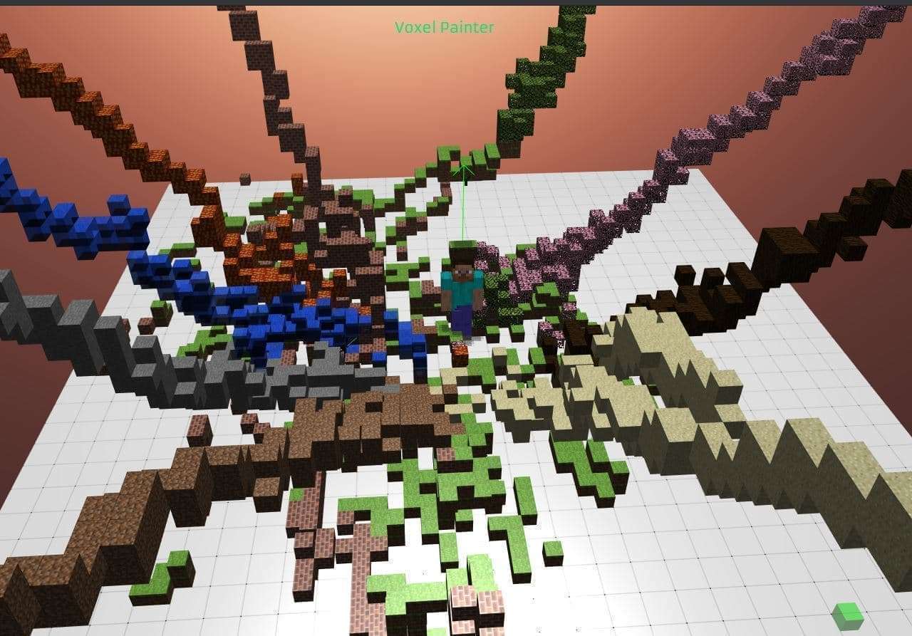 A browser-based voxel sandbox game inspired by Minecraft mechanics and visuals.